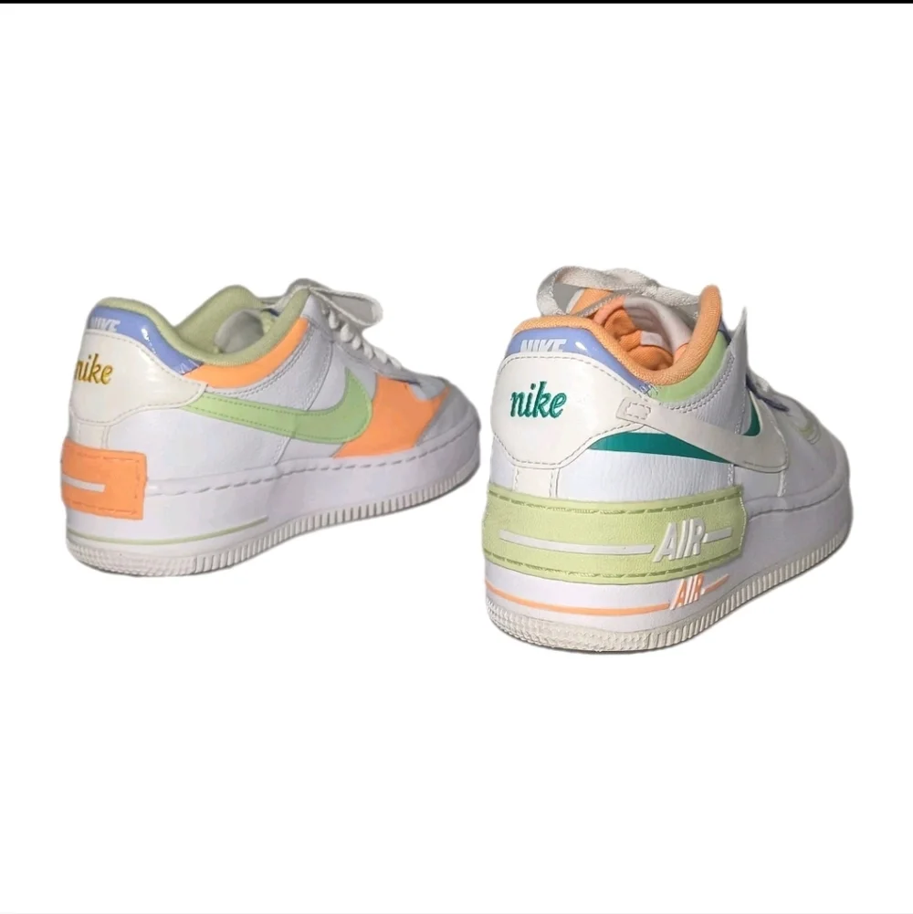 Nike Air Force 1 Shadow “White/Peach Cream” Women’s Shoes Sz 7.5 US DX3718 100